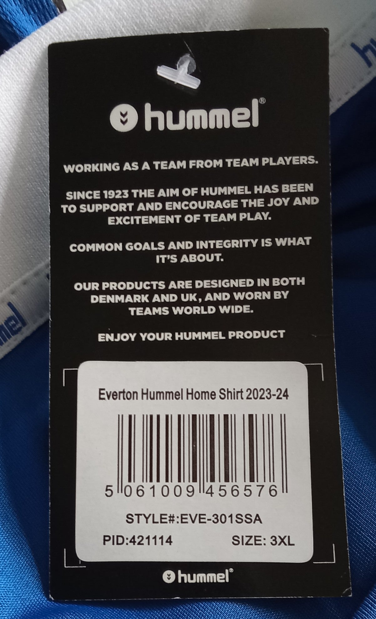 Everton 2023/24 Hummel Home Football Shirt