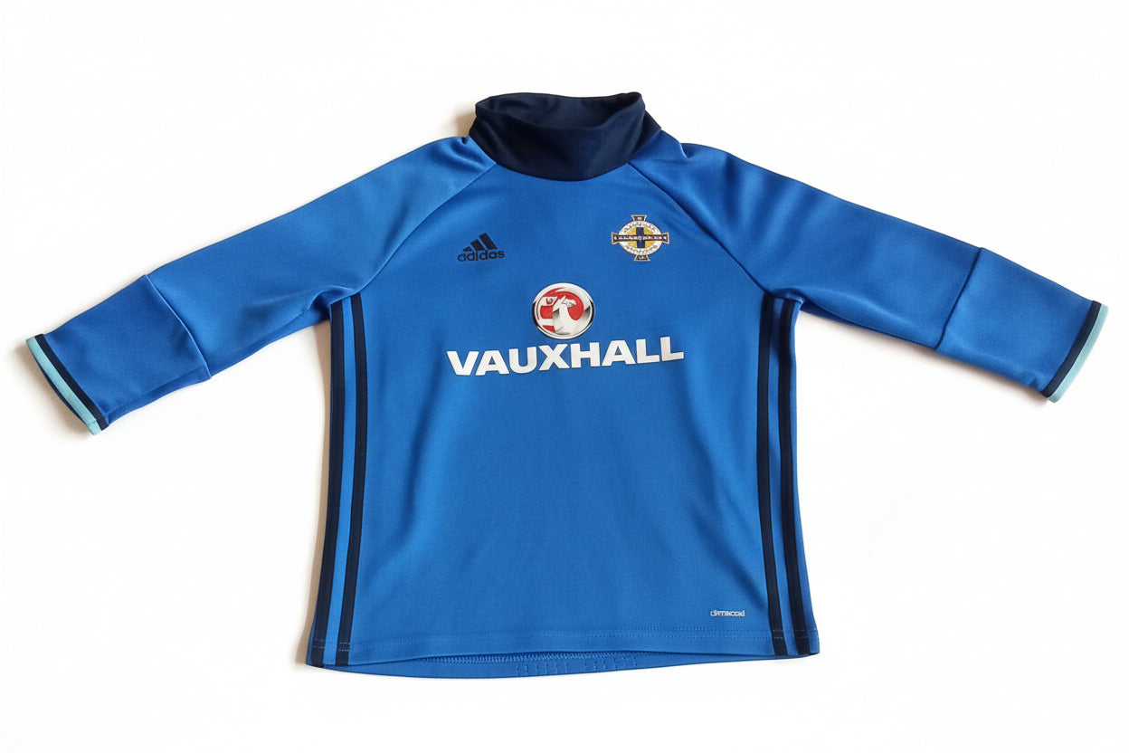 Northern Ireland 2016 Adidas Long Sleeve Training Football Shirt