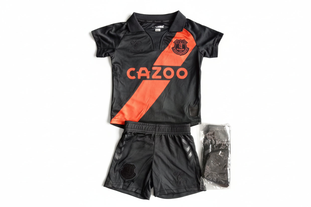 Everton 2021/22 Hummel Away Baby Mini Kit