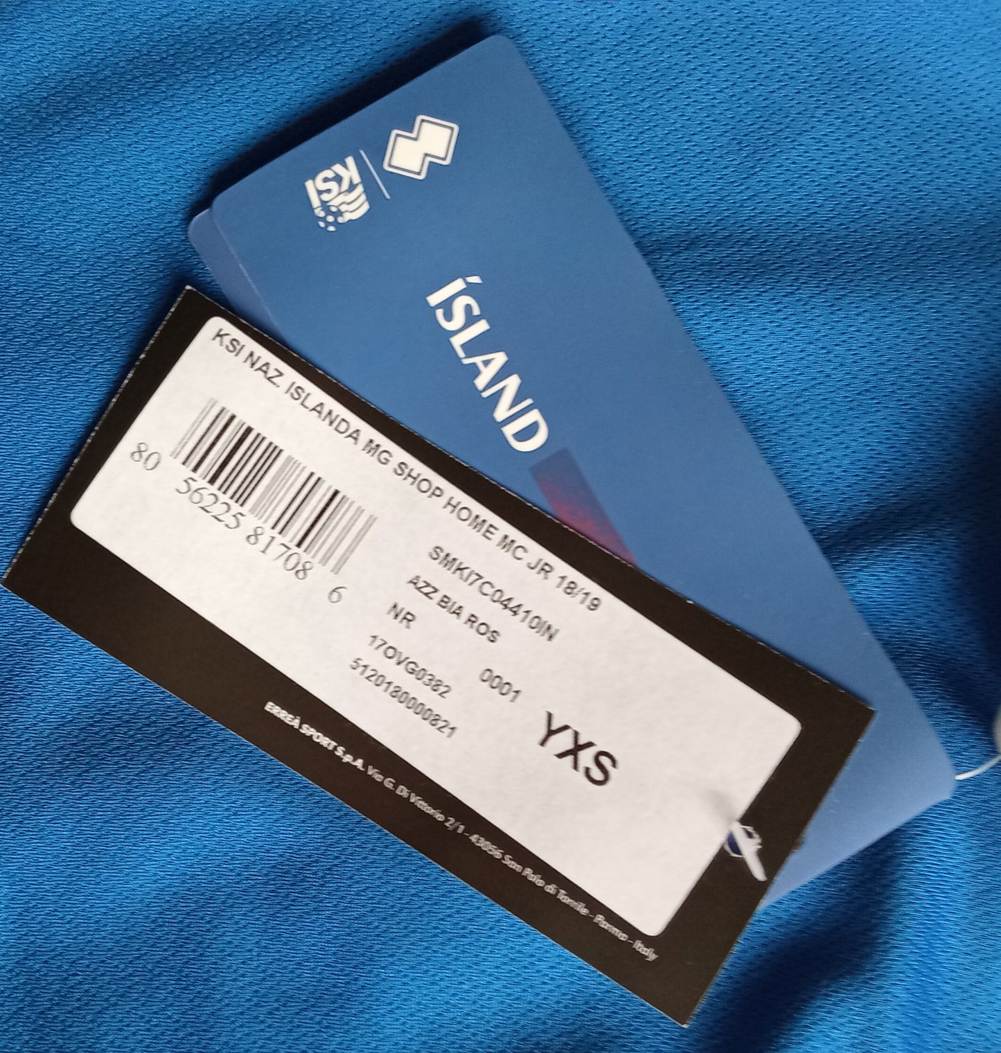 Iceland 2018 Errea Home Football Shirt
