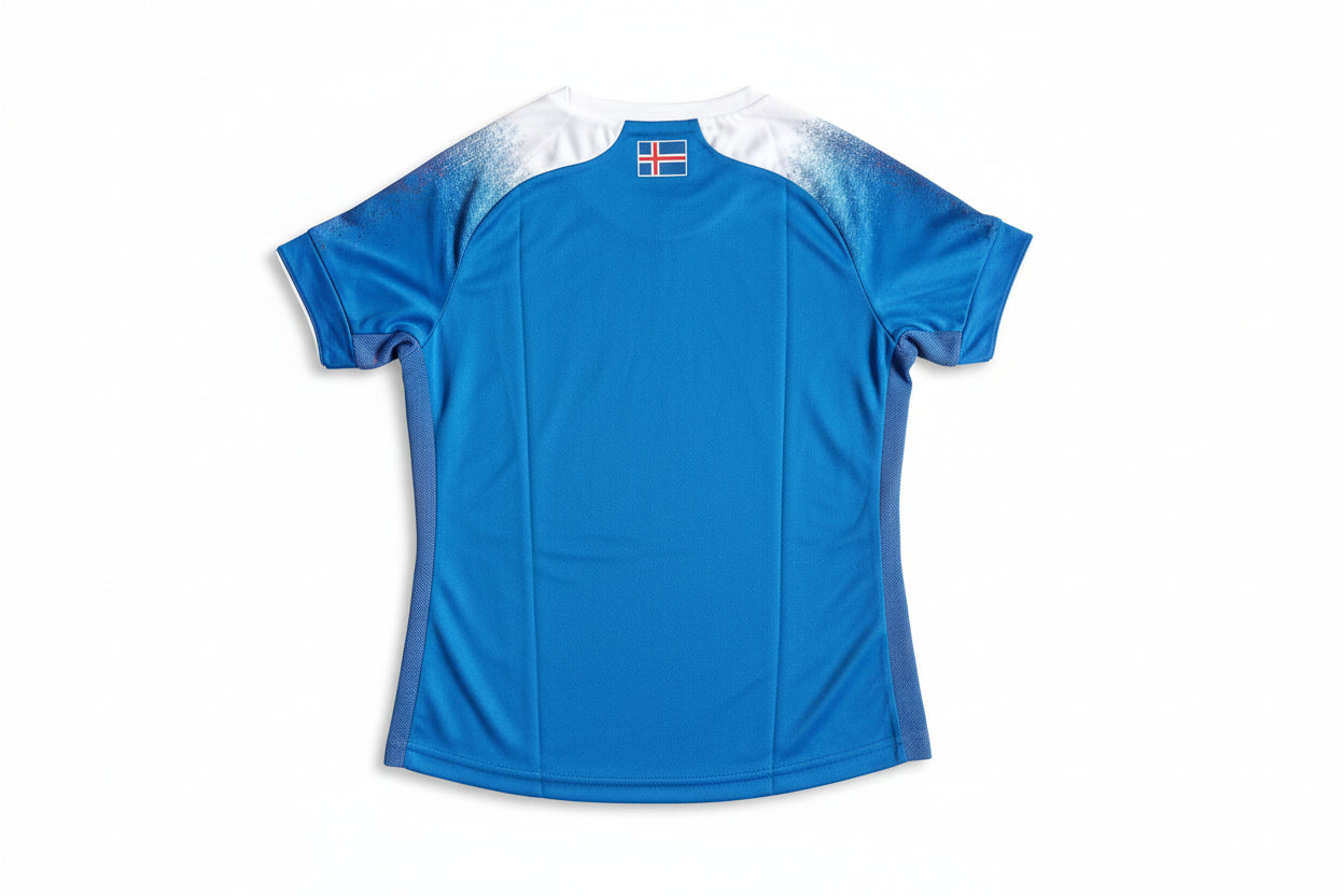 Iceland 2018 Errea Home Football Shirt