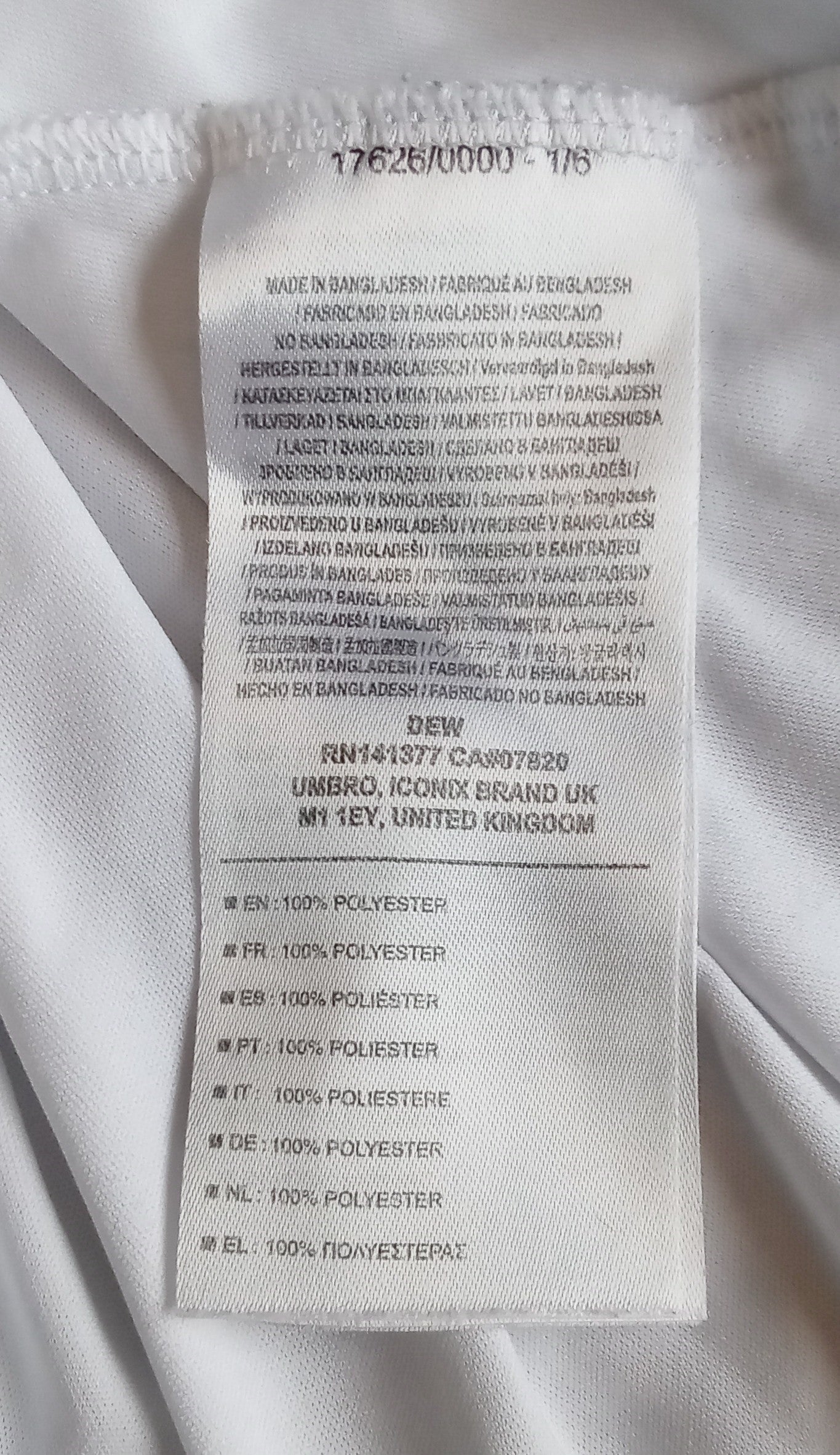 Derby County 2018/19 Umbro Home Football Shirt