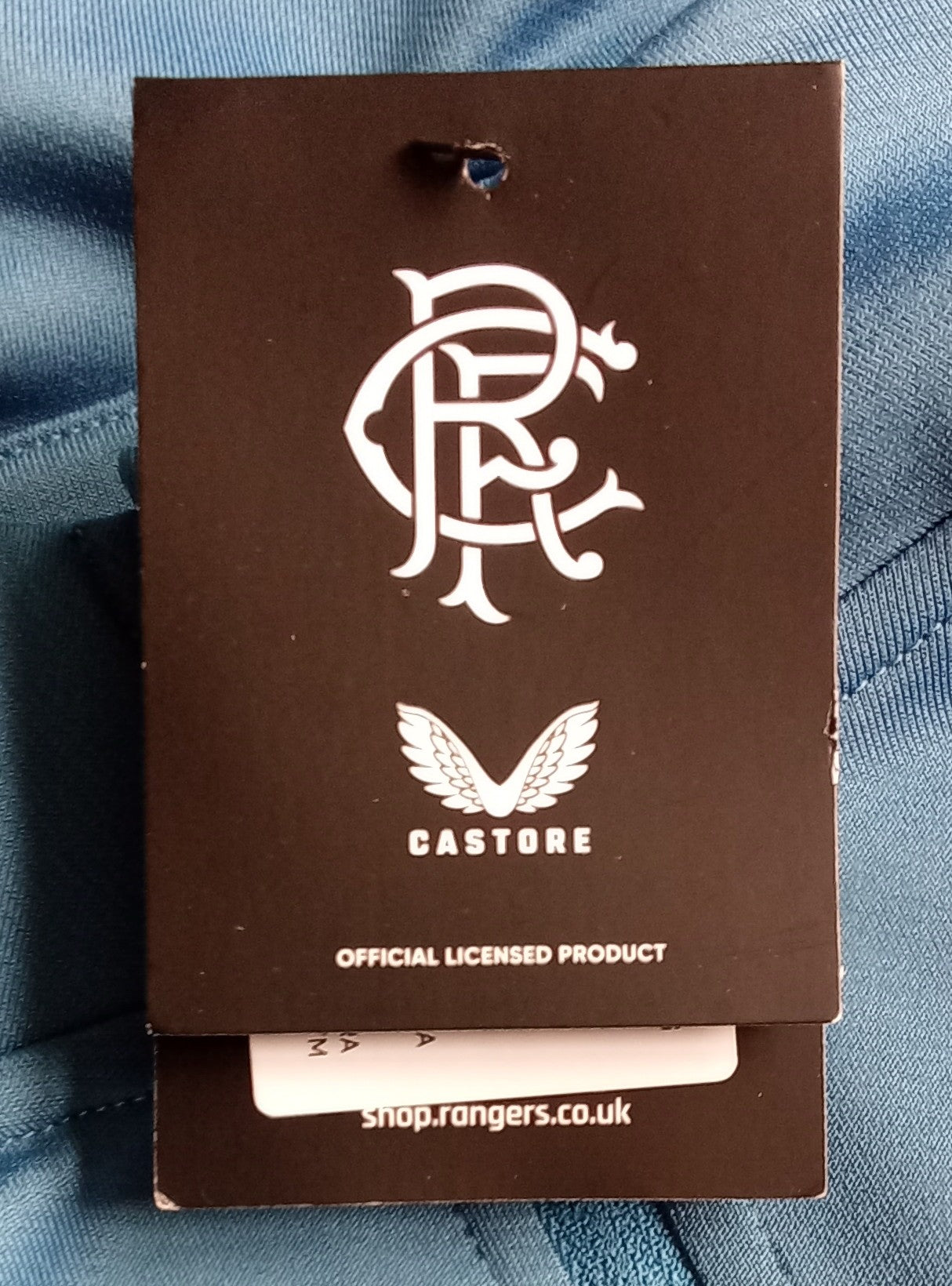 Rangers 2024 Castore Quarter Zip Football Training Jacket