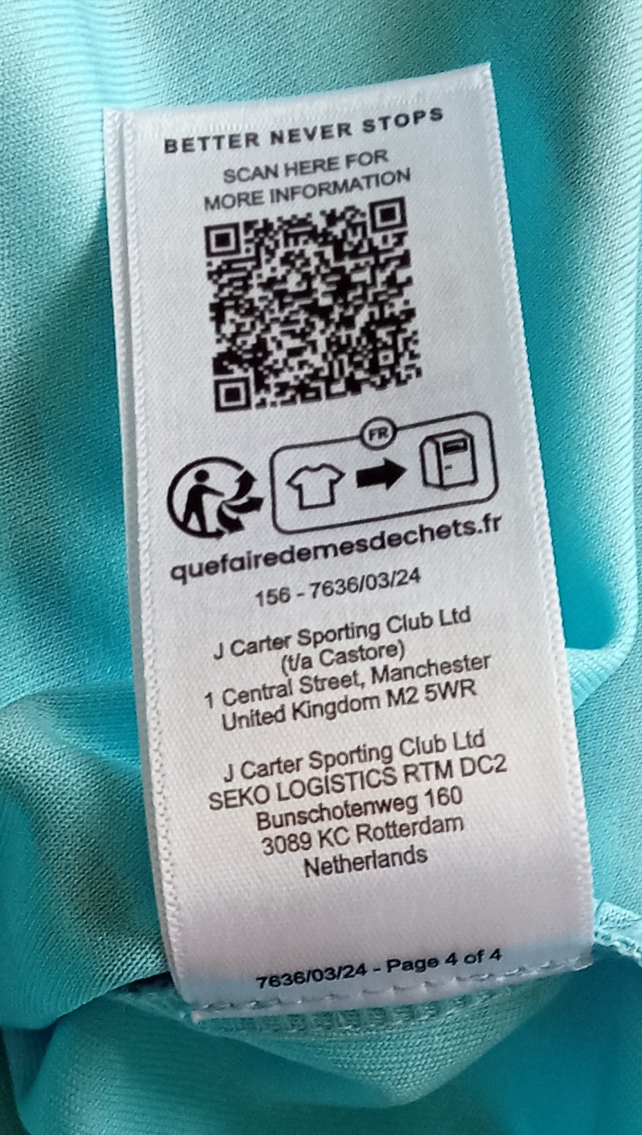 MK Dons 2024/25 Castore Third Goalkeeper Football Shirt