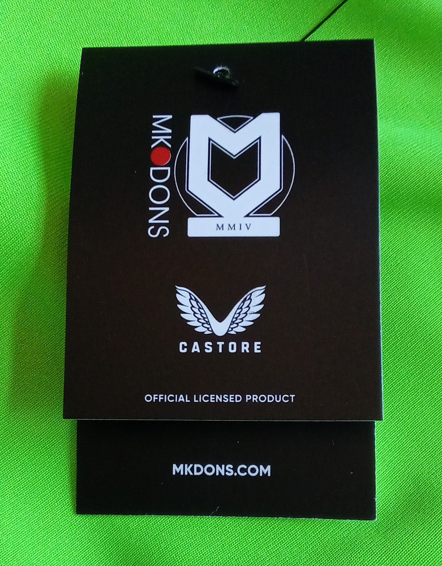 MK Dons 2024/25 Castore Home Goalkeeper Football Shirt