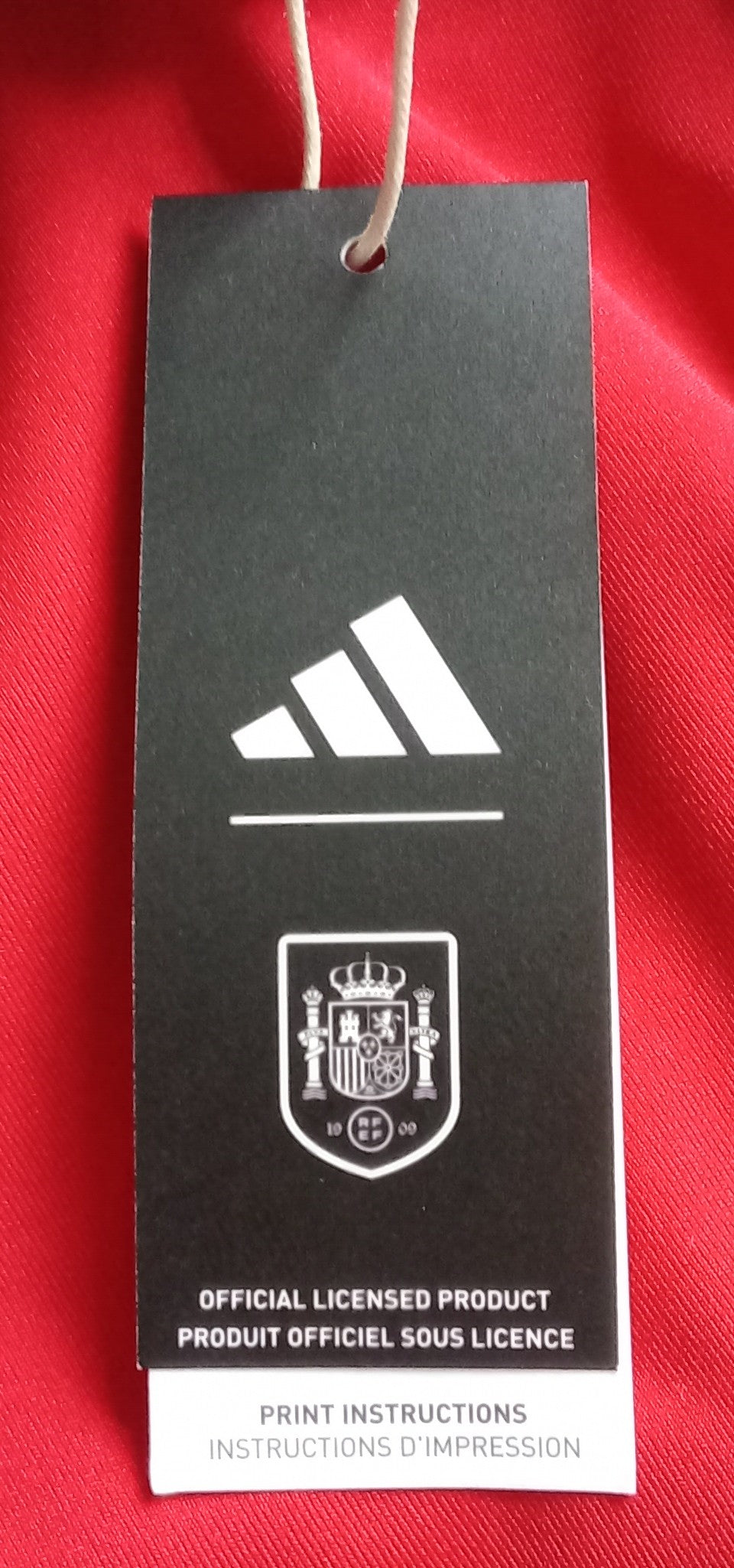 Spain 2024 Adidas Home Fan Football Shirt